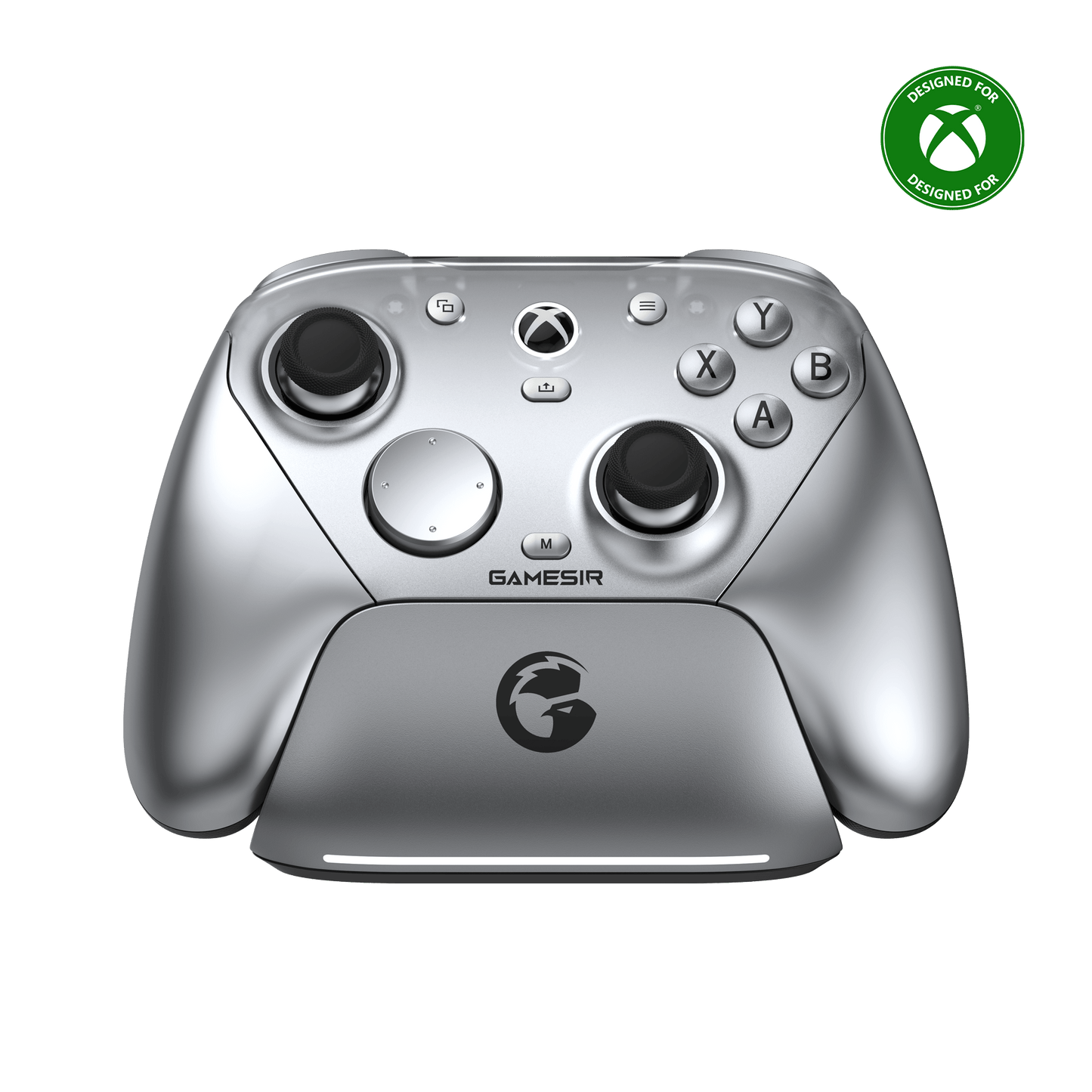 GameSir G7 Pro Tri-Mode Xbox Wired, PC & Mobile Wireless Controller-Metallic Silver - GameSir