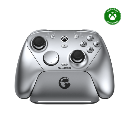 GameSir G7 Pro Tri-Mode Xbox Wired, PC & Mobile Wireless Controller-Metallic Silver - GameSir