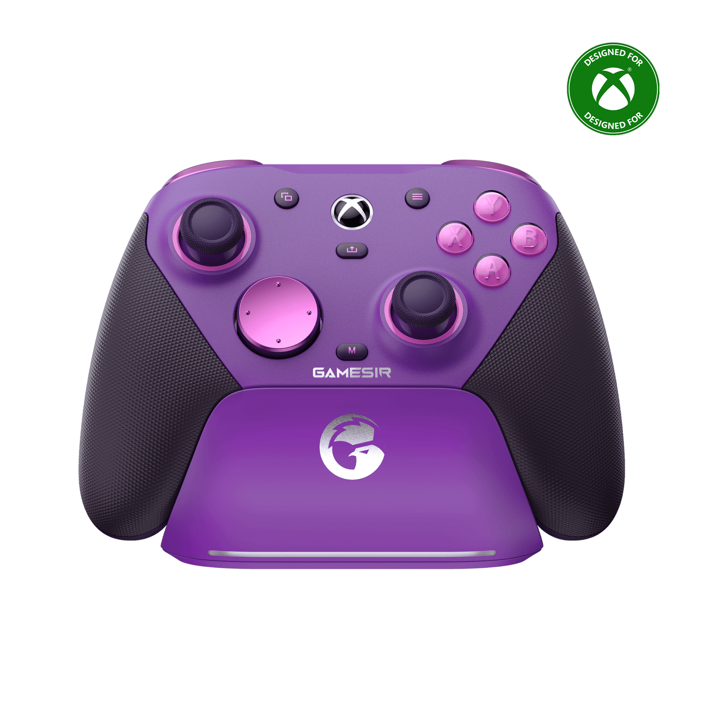 GameSir G7 Pro Tri-Mode Xbox Wired, PC & Mobile Wireless Controller - Plum Purple - GameSir