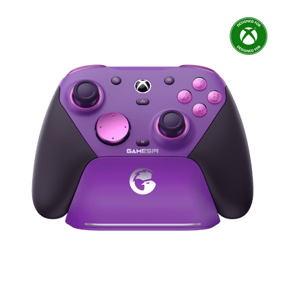 GameSir G7 Pro Tri-Mode Xbox Wired, PC & Mobile Wireless Controller - Plum Purple - GameSir