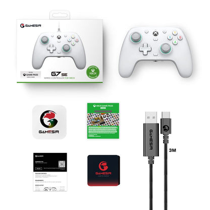 GameSir G7 SE Wired Controller for Xbox - White - GameSir