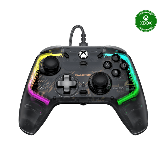 GameSir Kaleid Wired Transparent RGB Gaming Controller for Xbox - GameSir