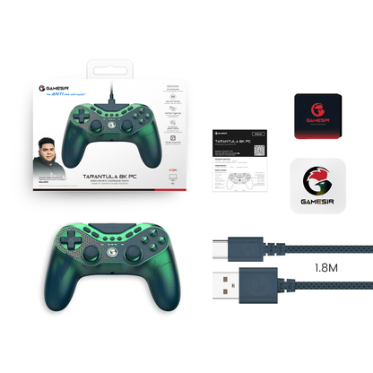 GameSir Tarantula 8K PC - MenaRD Edition Wired Esports Controller for PC - GameSir